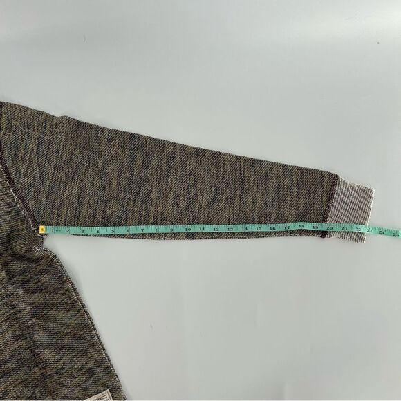 Third & Army Long Sleeve Pullover Crewneck Yellow Grey Sweater NWT Medium - Picture 7 of 7